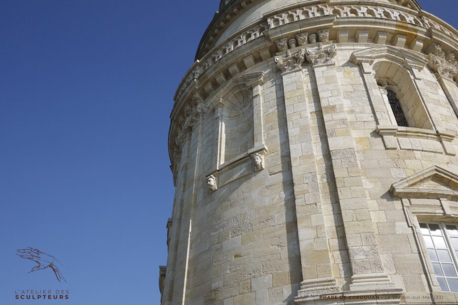 Photo de détail du phare de Cordouan